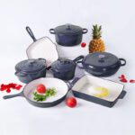 سرویس قابلمه و تابه چدن برند هپی نسس - Image 2