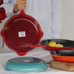 تابه چدن لعابدارفرانسوی