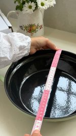 داچ آون تابه (ارتفاع بلند)چدن سایز 28 سبز پاستیلی - تصویر 2